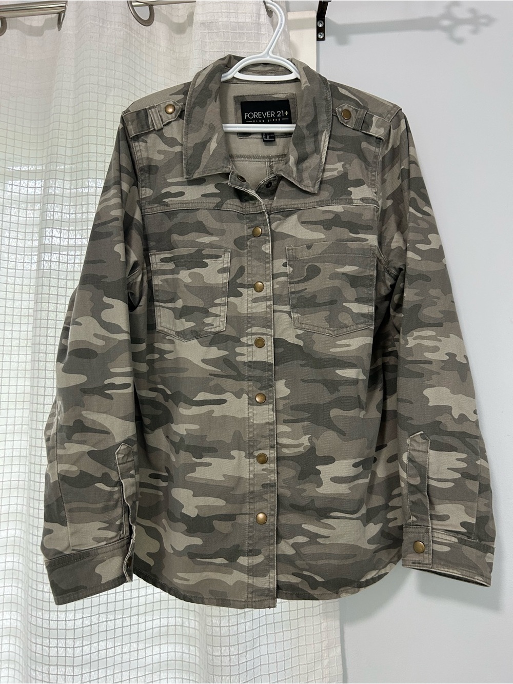 Forever 21 Button-Front Jacket